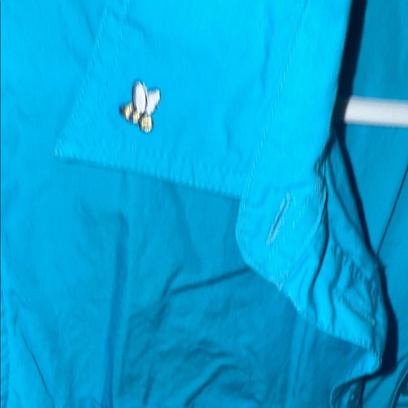 Disney Women's Turquoise Button Down Shirt - Picture 5 of 5